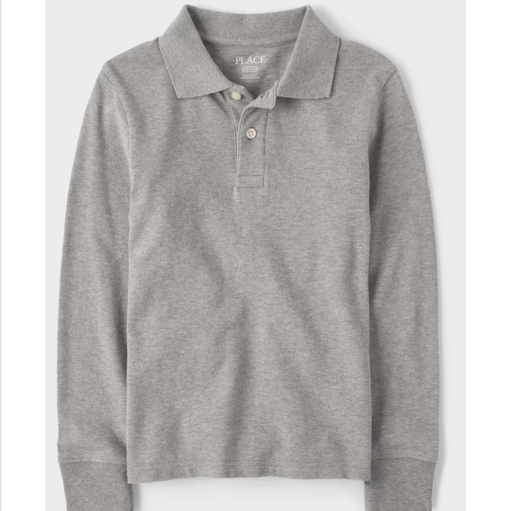 Children’s Place 
Long sleeve polo